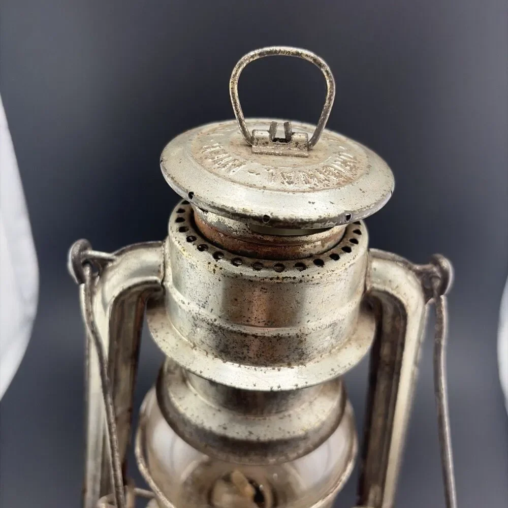 Vintage Feuerhand No. 275 Baby Lantern lamp West Germany Original Glass